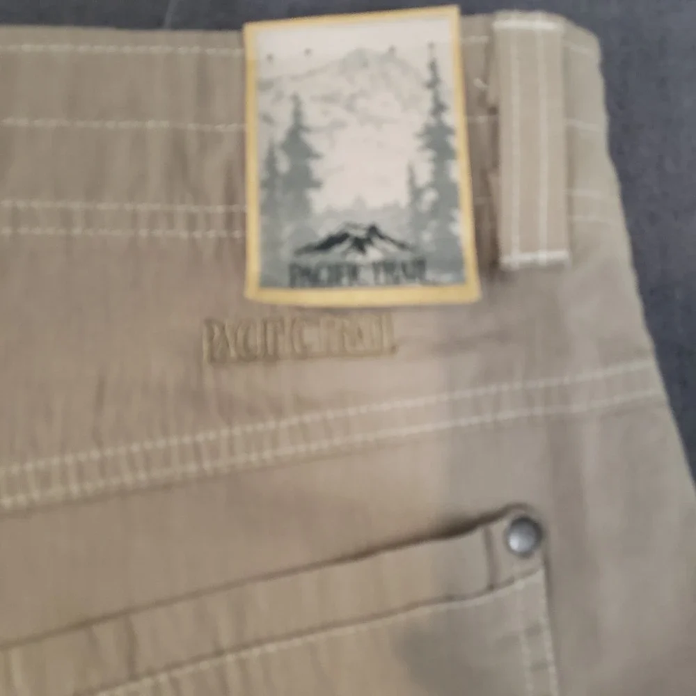 Pacific Trail Pants Mens Size 40 Quick Dry Performance Tan New‎